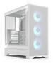 Fractal Design Pop 2 Air White TG RGB ATX Case, Tempered Glass Side Panel, NO PSU