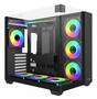 FSP M541 Mid Tower ATX Case, 3x Tempered Glass Side Panels, NO PSU