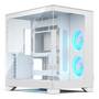 Fractal Design Pop 2 Vision White RGB ATX Case, Tempered Glass Side Panel, NO PSU