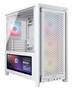 Corsair FRAME 4000D LCD RS ARGB White Premium Mid-Tower E-ATX Case, Tempered Glass Panel, NO PSU