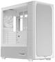 TRYX FLOVA F50 White Mid-Tower ATX Case, Tempered Glass Side Panel, NO PSU