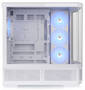 Thermaltake View 370 TG ARGB Snow Edition Mid Tower ATX Case, 4mm Tempered Glass Panels, NO PSU