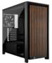 Corsair FRAME 4000D WOOD RS Walnut ATX Case, Tempered Glass Side Panel, NO PSU