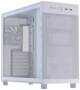ASUS PRIME AP303 White Tempered Glass Edition ATX Case, Tempered Glass Side Panel, NO PSU