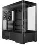 Antec C6 Curve AIR Mid Tower ATX Case, 4mm Curved Tempered Glass Side Panel, NO PSU