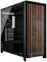 Corsair FRAME 5000D WOOD RS Modular Black Walnut Mid Tower E-ATX Case, T/G Side Panel, NO PSU
