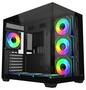 FSP M341 ATX Case, Tempered Glass Side Panels, NO PSU