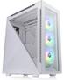 Thermaltake Divider 500 TG ARGB White ATX Case, 4x TG Panel, No PSU