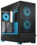 Fractal Design Pop Air RGB Cyan Core ATX Case, Clear Tint TG Panel