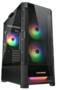 Cougar DUOFACE RGB Black ATX Case, TG Panels, NO PSU