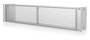 Ubiquiti 2U Rack Mount Vented Silver Panel