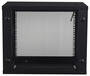 APC NetShelter 9U Wallmount Rack Cabinet, Flat Packed