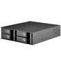 SilverStone FS204B 5.25 To 4x 2.5 Hot Swap Drive Bay