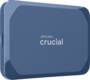 Crucial X10 6TB External Portable SSD, Blue