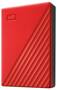Western Digital WD My Passport 4TB USB 3.0 Portable HDD - Red