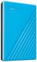 Western Digital WD My Passport 2TB USB Portable HDD - Blue