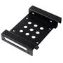 Orico Aluminium Black 5.25 inch to 2.5 or 3.5 inch Internal HDD Caddy