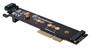 Silverstone ECM28 1x NVMe (M Key) 1x SATA (B Key) M.2 SSD to PCI-E