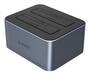 Orico 2.5/3.5inch SATA Hard Drive Dual Bay Docking Station, Grey