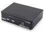 Serveredge 2-Port Dual Monitors DVI USB KVM Switch with Audio Mic USB Hub2.0