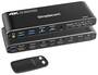 Simplecom KM430 Dual HDMI Monitor KVM Switch, Control 2 PC