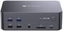AV Access iDock D23 8K DP KVM Switch with Docking Station for 2 Desktop PC