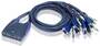 ATEN CS64U 4 Port KVM Switch