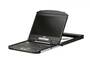 ATEN CL3100NX 18.5 Short Depth VGA Single Rail LCD Console