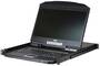 ATEN CL3108NX 8 Port PS/2-USB VGA Single Rail 18.5 WideScreen LCD KVM Switch