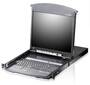 Aten KL1516AIN 19 Dual Rail 16 Port LCD KVM Over IP Switch with Daisy Chain