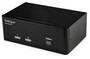 StarTech SV231DPDDUA2 2-Port DisplayPort Dual-Monitor KVM Switch
