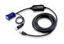 Aten KVM Cable Adapter with RJ45 Male 4.5M cable to VGA USB