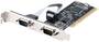 StarTech 2 Port PCI RS232 Serial Adapter Card with 16550 UART