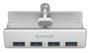 Orico 4 Port USB3.0 Clip-type HUB Black