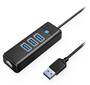 Orico 3 Port USB-A 3.0 Hub with Gigabit LAN Port