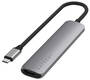 Satechi 6-in-1 USB-C Slim Multiport Adapter Hub, Space Grey