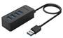Orico 4 Port USB 3.0 Hub with Micro USB Port, 30cm