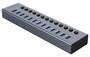 Orico 13 Port USB 3.0 Aluminium Alloy Hub with Individual Switches, Grey