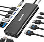 Volans 14-in-1 USB-C Hub Compact Dock with 100W Power Delivery