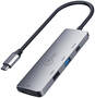 Cruxtec CMH04 4-in-1 USB-C Hub Mini Dock with HDMI Output