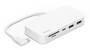 Belkin Connect USB-C 6-in-1 Multiport Hub with Mount, White