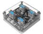 Orico 4 Port USB 3.0 Transparent Hub