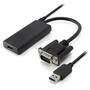 ALOGIC Portable VGA To HDMI Adapter