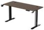 Fantech GD914-WB Motorised Height Adjustable Gaming Desk, Walnut Black