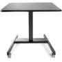 StarTech Mobile Portable Standing Desk, 24x31.5inch Surface