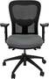 Tesoro Alphaeon E1 POP Ergonomic Chair, Black Back/Grey Seat