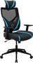 ONEX GE300 Breathable Ergonomic Gaming Chair - Black/Blue