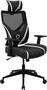 ONEX GE300 Breathable Ergonomic Gaming Chair - Black/White