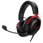 HyperX Cloud III Gaming Headset, Black Red