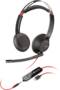 HP Poly Blackwire 5220 Stereo USB-A and 3.5mm Jack Headset, Soft Leath